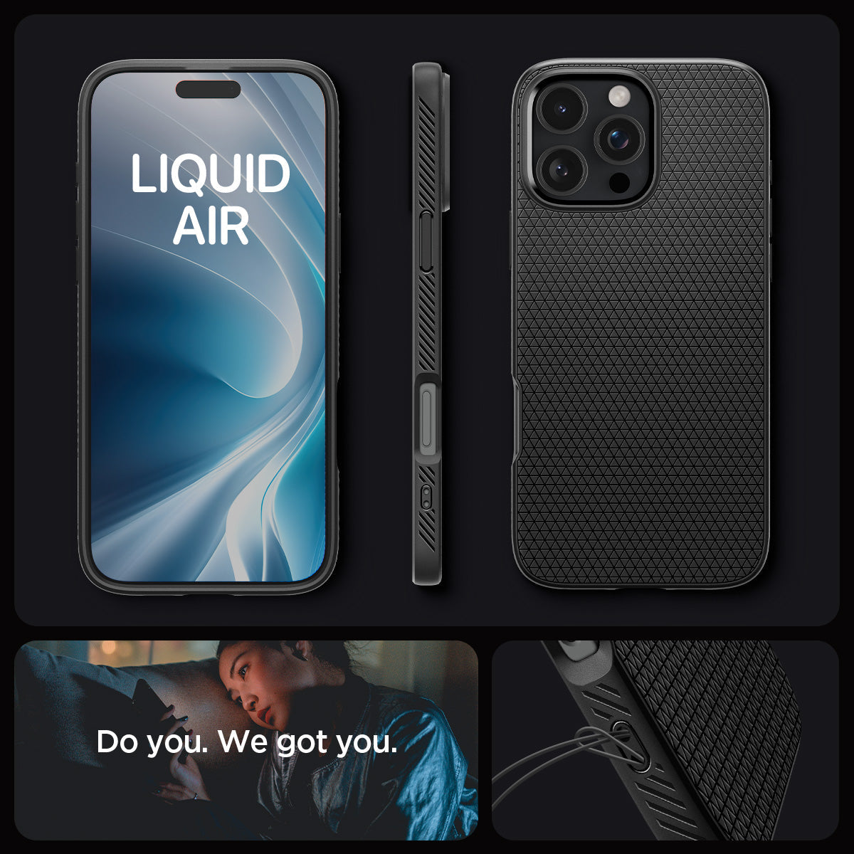 Spigen iPhone 16 Series Case Liquid Air view 8