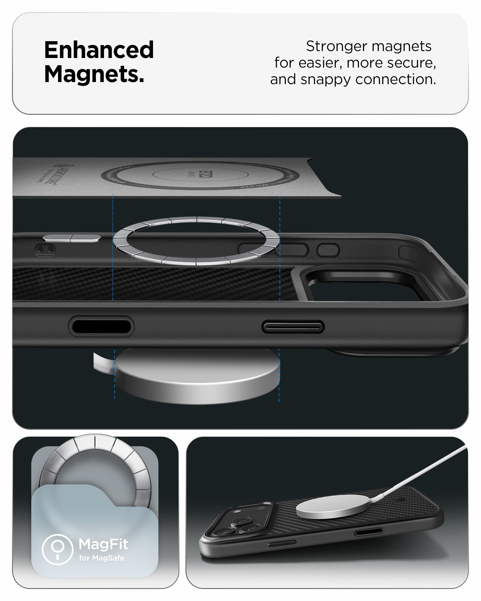 Spigen iPhone 17 Pro Max Case Enzo Aramid T view 5