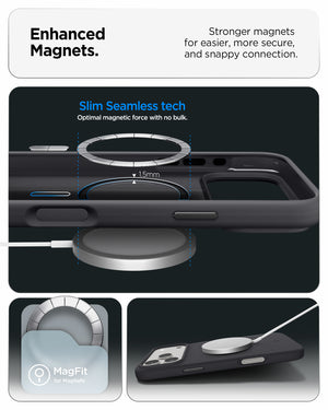 Spigen iPhone 17 Pro Max / 17 Pro Case Silicone Fit (MagFit) view 13