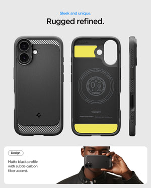 Spigen iPhone 17 Case Rugged Armor (MagFit) view 3