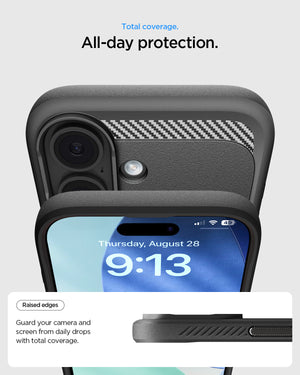 Spigen iPhone 17 Case Rugged Armor (MagFit) view 4