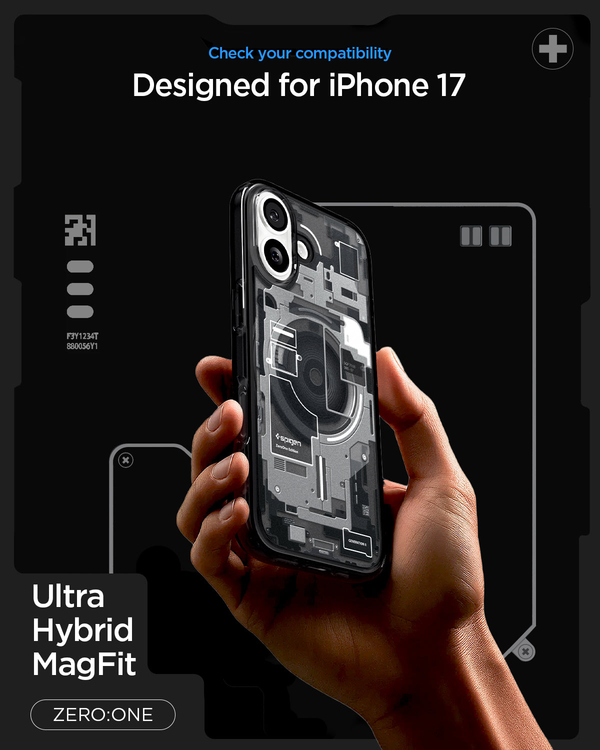 Spigen iPhone 17 Case Ultra Hybrid Zero One (MagFit) view 11