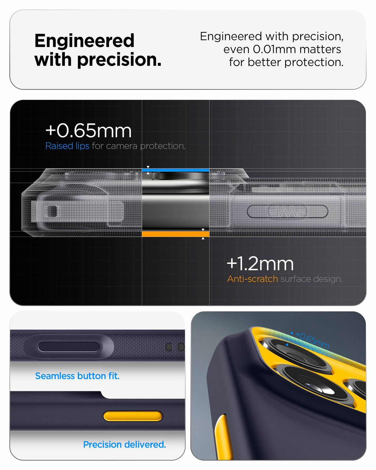 Spigen iPhone 18 Pro Max Nano Pop (Mag Fit) - Blueberry Navy - image 9