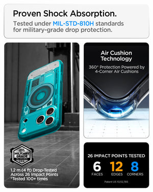 Spigen iPhone 18 Pro Max Ultra Hybrid C-One (Mag Fit) - C-One Bondi Blue - image 11