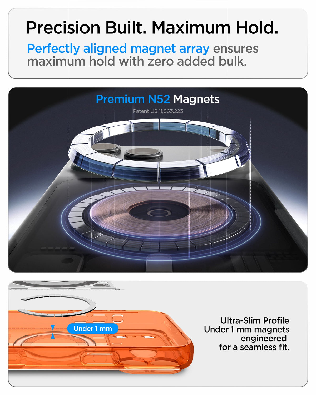Spigen iPhone 18 Pro Max Ultra Hybrid C-One (Mag Fit) - C-One Tangerine - image 10