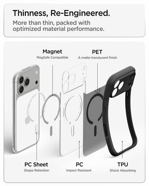 Spigen iPhone 18 Pro Ultra Hybrid Matte (Mag Fit) - Frost Black - image 11