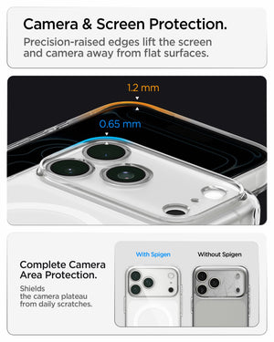 Spigen iPhone 18 Pro Ultra Hybrid Matte (Mag Fit) - Frost White - image 8