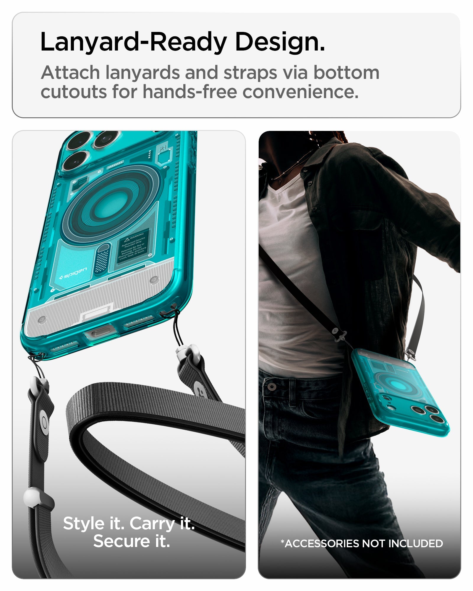 Spigen iPhone 18 Pro Ultra Hybrid C-One (Mag Fit) - C-One Bondi Blue - image 13