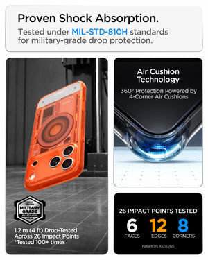 Spigen iPhone 18 Pro Ultra Hybrid C-One (Mag Fit) - C-One Tangerine - image 11