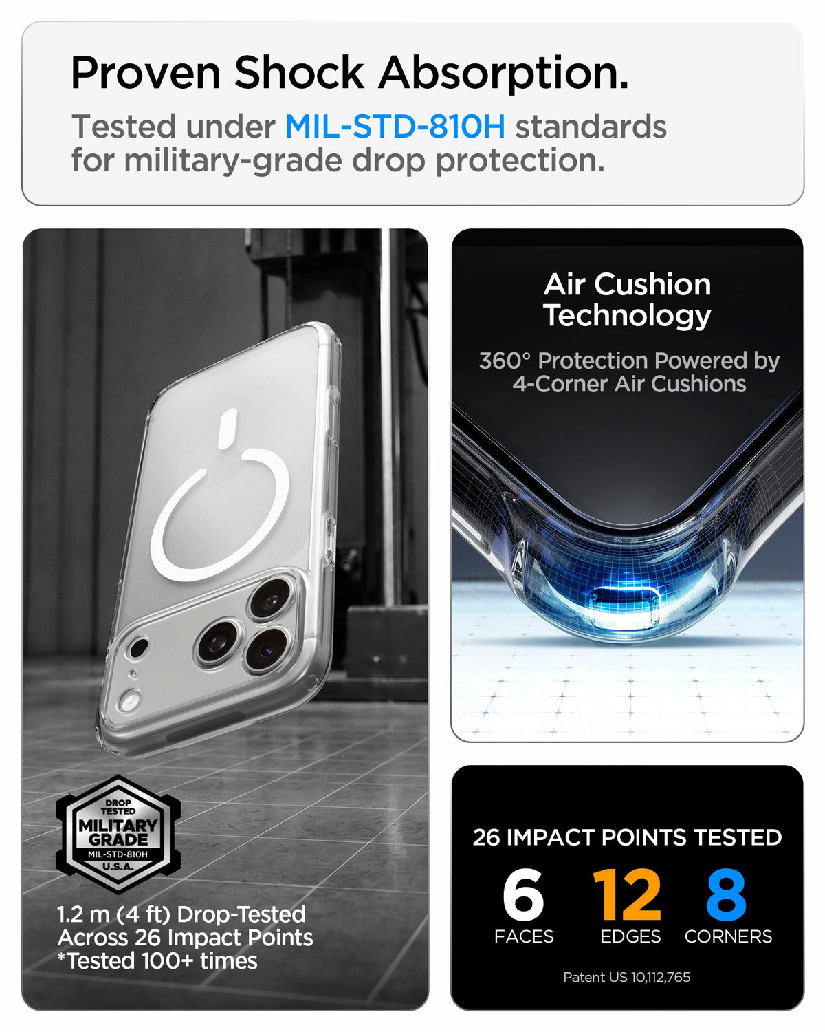 Spigen iPhone 18 Pro Max Ultra Hybrid Matte (Mag Fit) - Frost White - image 7