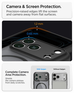 Spigen iPhone 18 Pro Max Ultra Hybrid Matte (Mag Fit) - Frost Black - image 8
