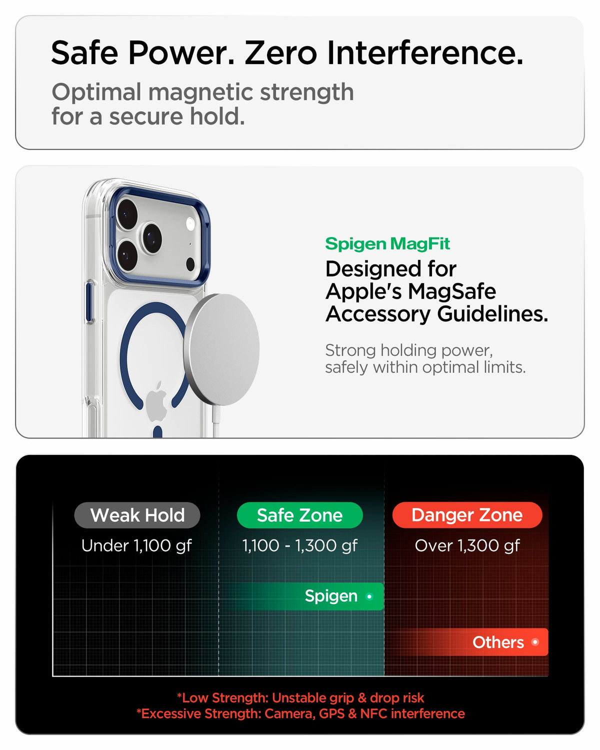 Spigen iPhone 18 Pro Max Ultra Hybrid Optik S (Mag Fit) - Clear Deep Blue - image 8