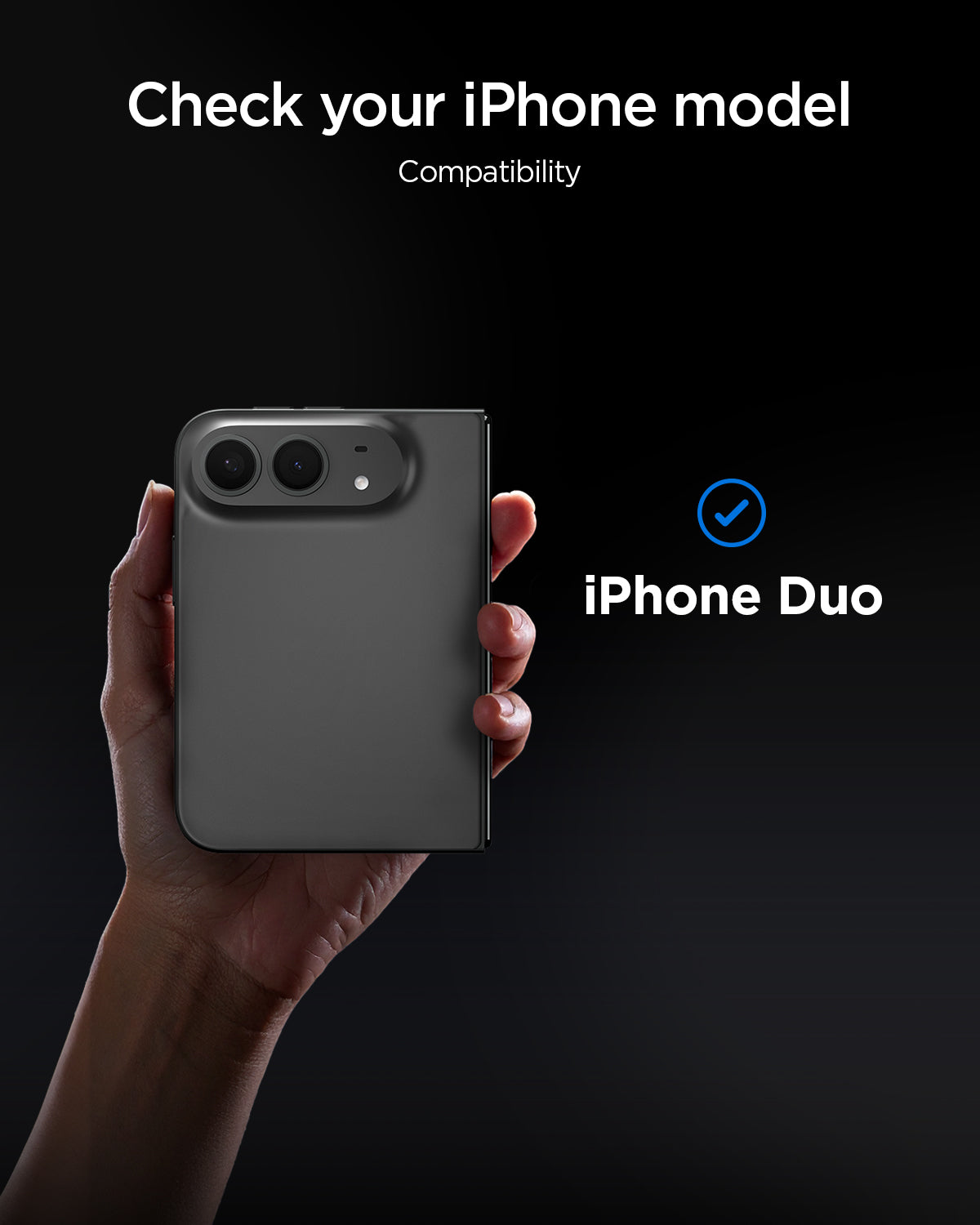 Spigen iPhone Duo Privacy Glas.tR EZ Fit Pro — current iPhone Duo compatibility guide