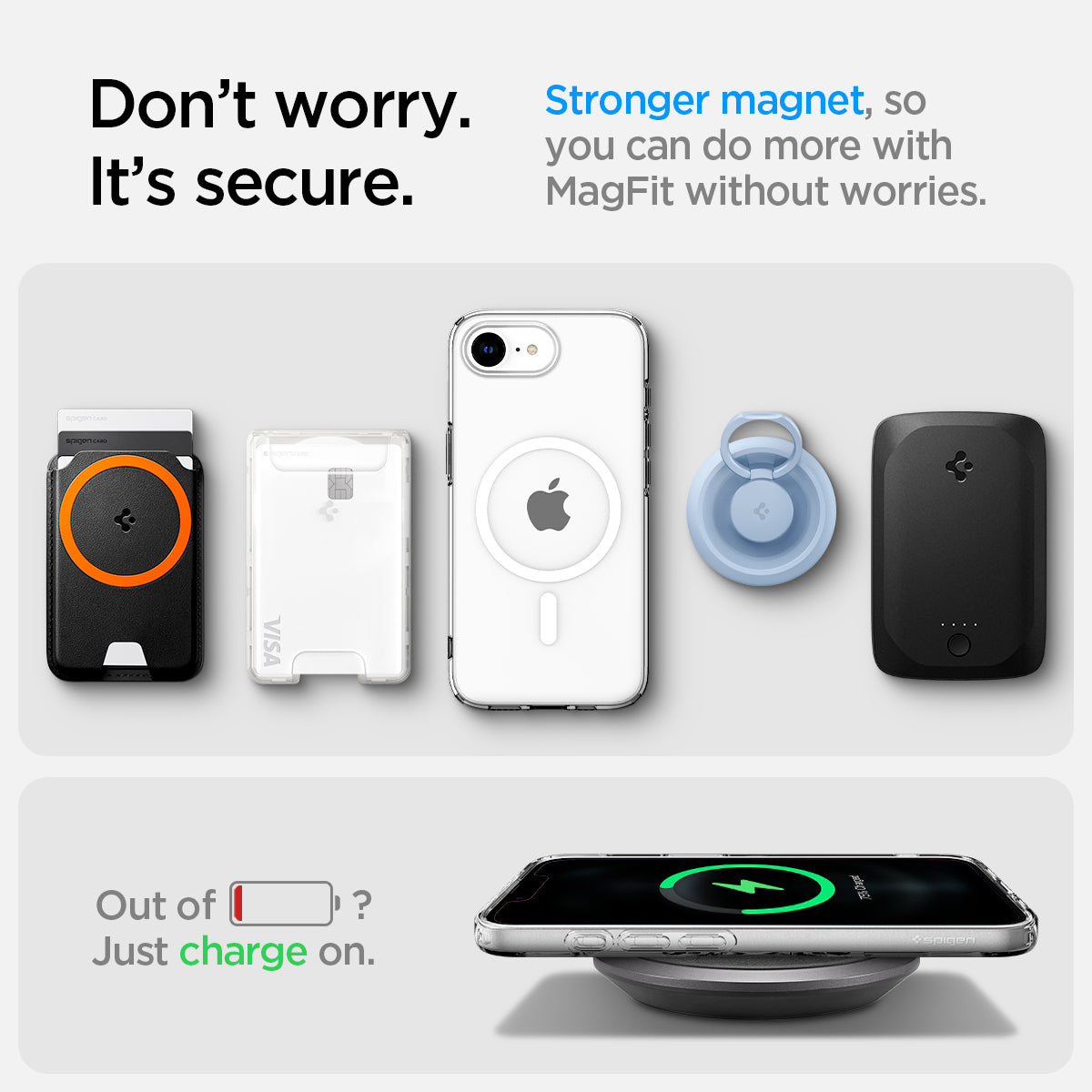 Spigen iPhone 17e / 16e Case Liquid Crystal MagFit view 13