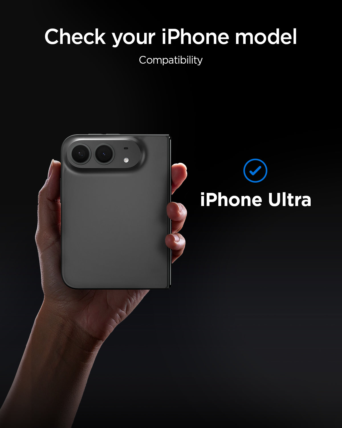 iPhone Duo Glas.tR EZ Fit Pro showing device compatibility for the screen protector.