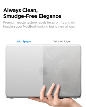 Matte smudge-resistant Frost Clear Spigen Air Skin finish