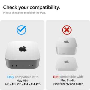 Spigen Mac mini M4 / M4 Pro (2024) Carrying Pouch – Klasden — Charcoal Gray, fit, construction or use view 13