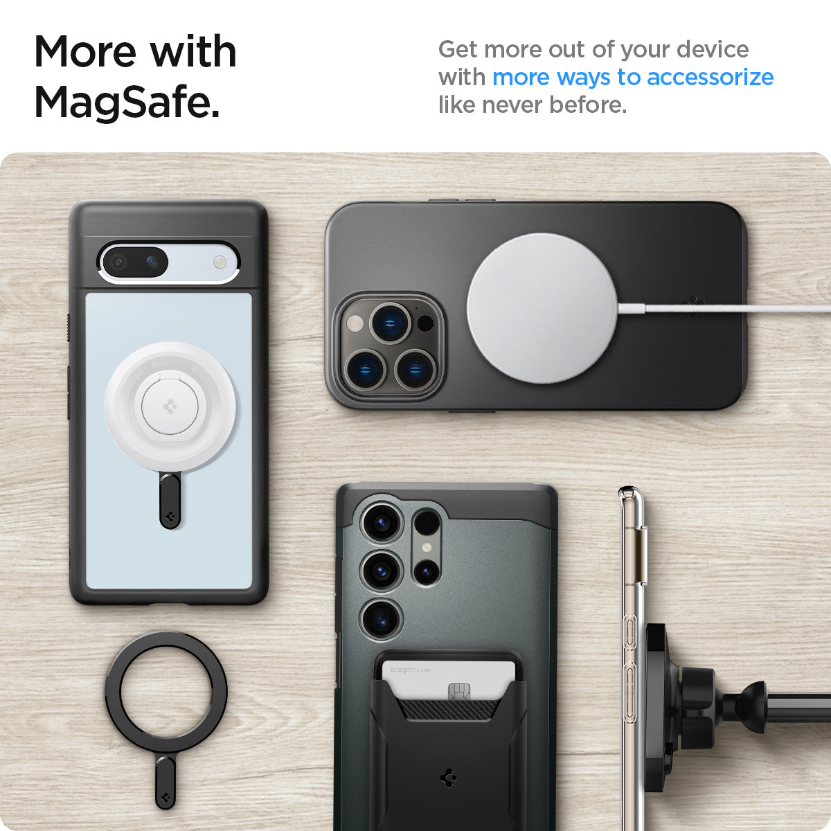 Spigen OneTap Magnet Ring Plate (MagFit) Accessory view 12