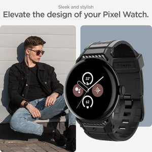 Spigen Google Pixel Watch 5 (41mm) Band – Rugged Band - Matte Black - official image 10