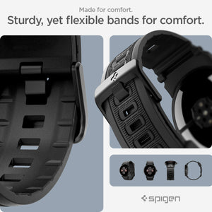 Spigen Google Pixel Watch 5 (41mm) Band – Rugged Band - Matte Black - official image 9