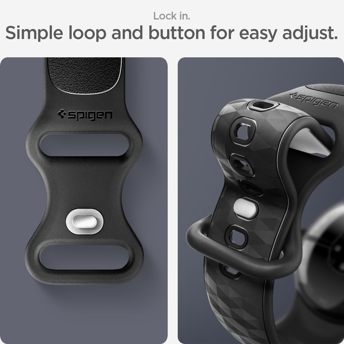 Spigen Google Pixel Watch 5 (45mm) Band – Parallax - Matte Black - image 7