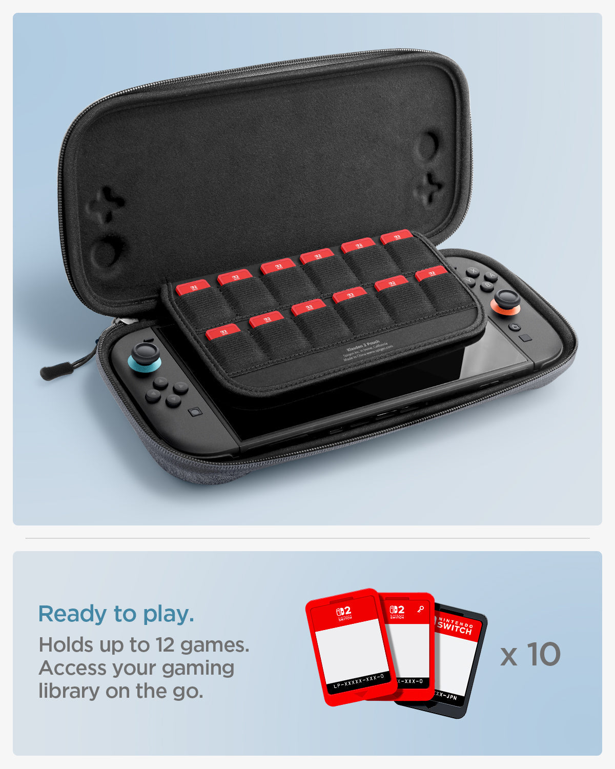 Hard EVA protection graphic for Spigen Klasden Pouch 2