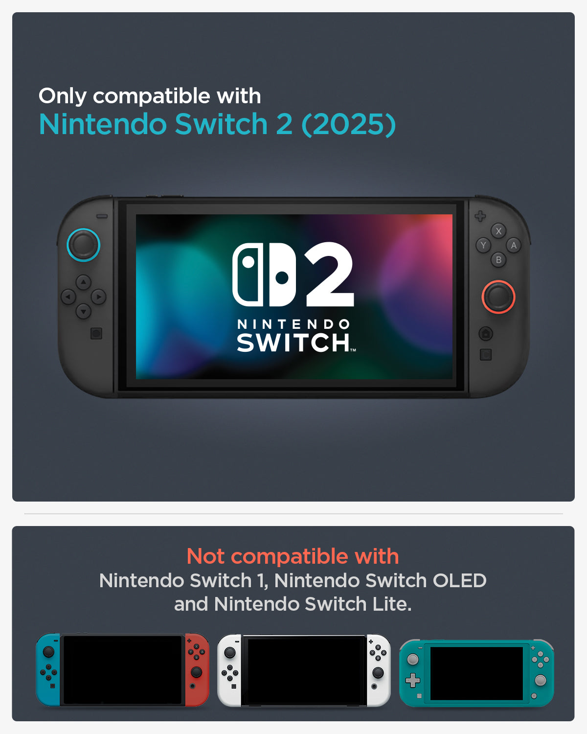 Spigen Nintendo Switch 2 Case Rugged Armor view 3
