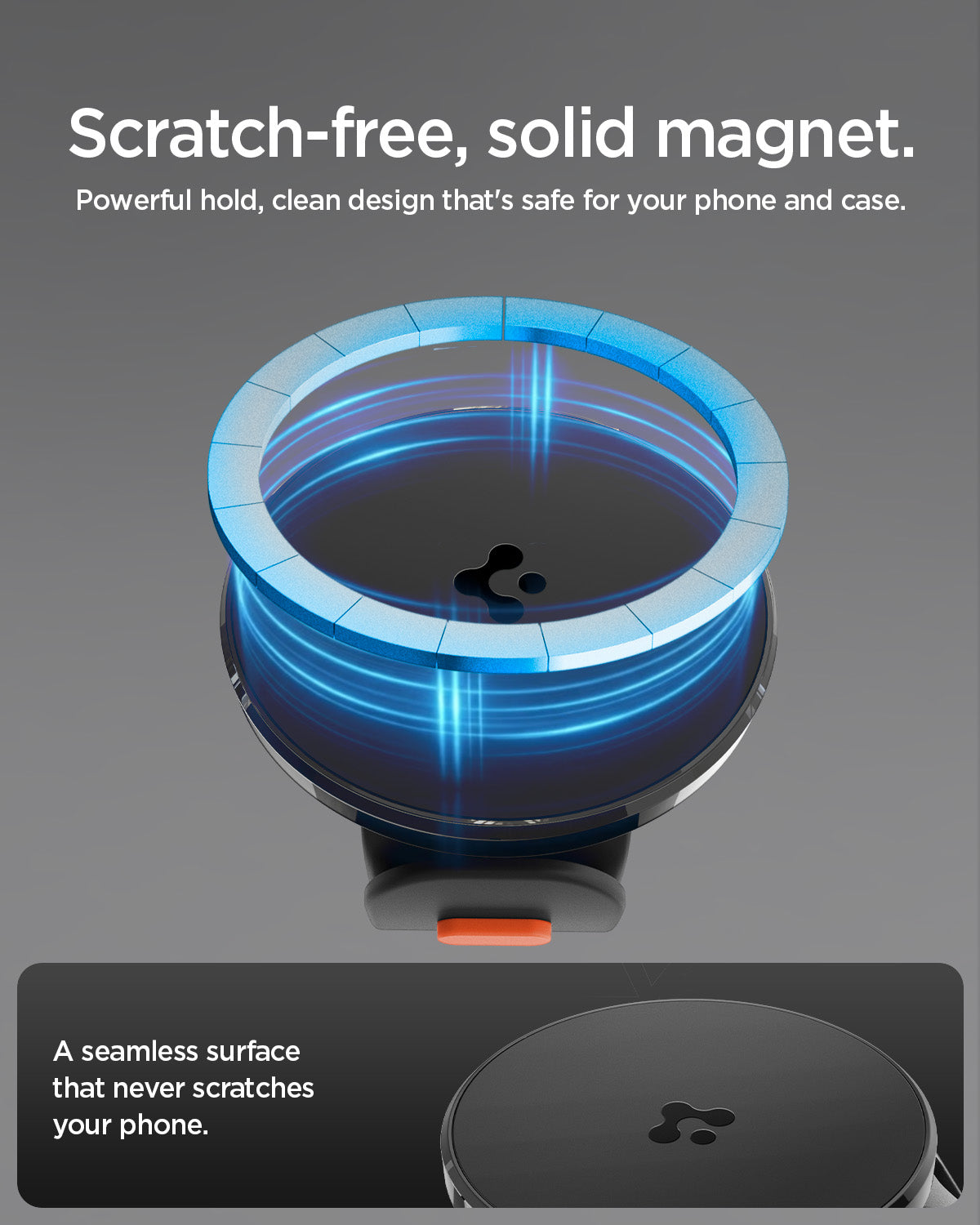 Spigen MagSafe Stroller Phone Mount – OM200 (MagFit) — Black, fit, construction or use view 12