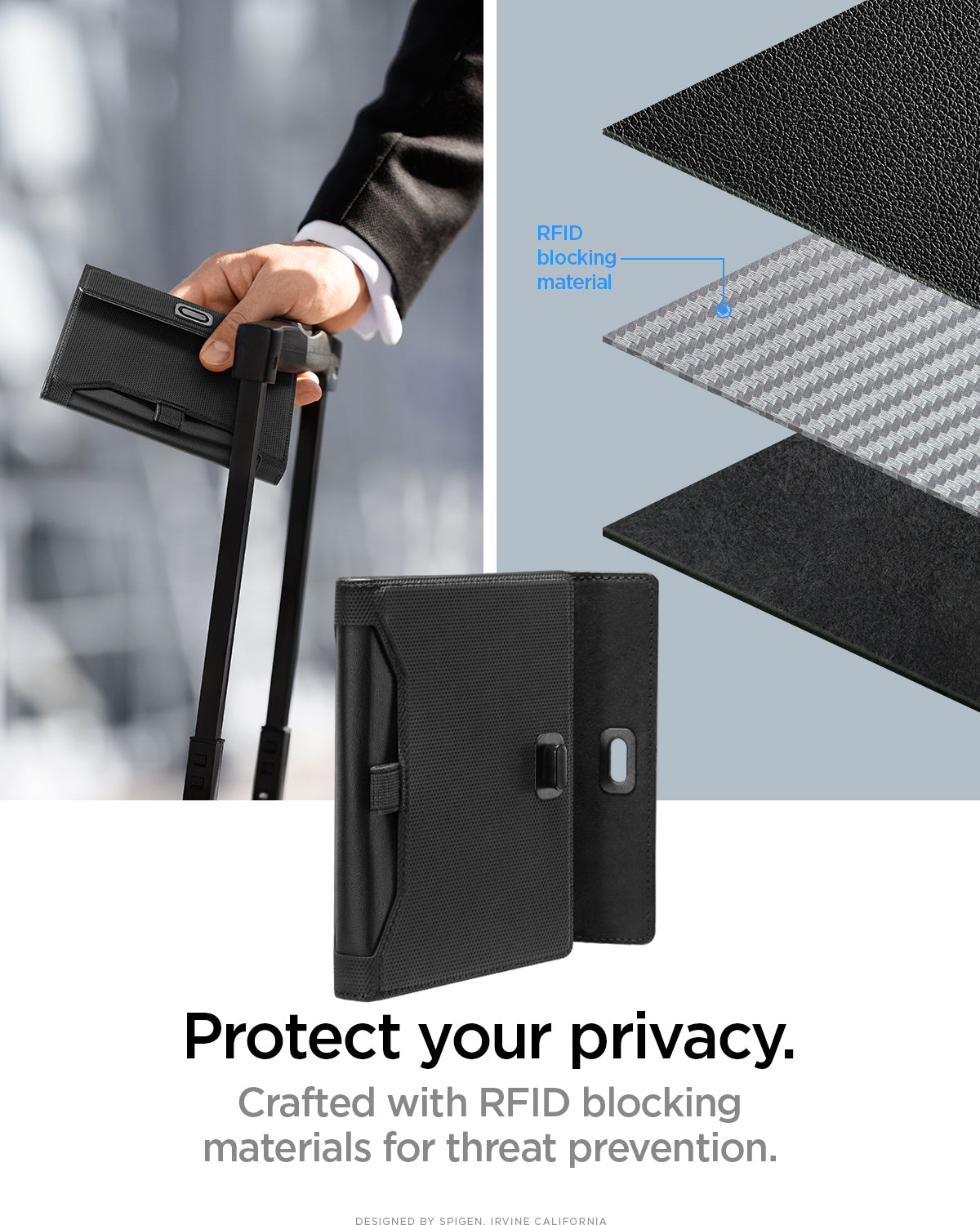 Spigen Universal Card Holder Accessory Passport Holder AirTag view 10