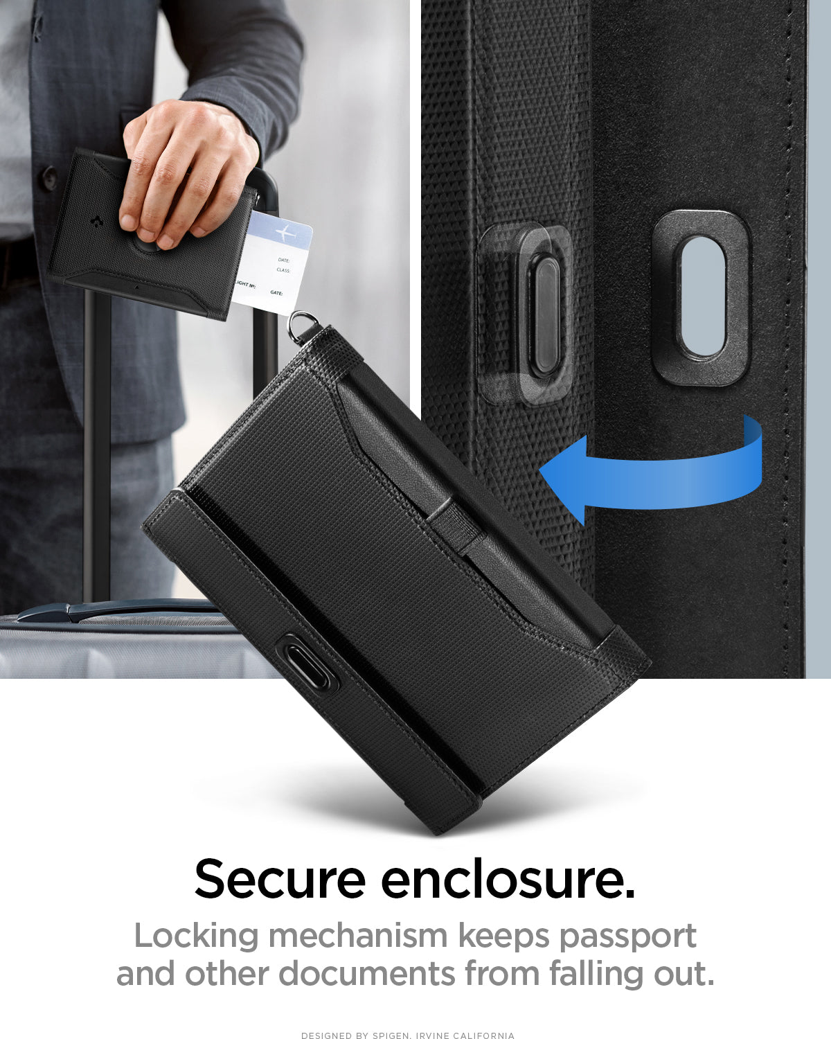 Spigen Universal Card Holder Accessory Passport Holder AirTag view 11