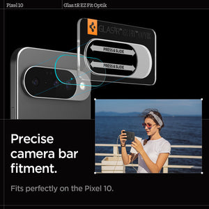 Spigen Pixel 10 Lens Protector Optik EZ Fit (2 Pack) view 12