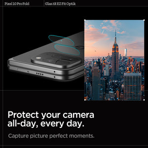 Spigen Pixel 10 Pro Fold Lens Protector Optik EZ Fit (2 Pack) view 3