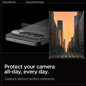 Spigen Pixel 10 Pro XL Lens Protector Optik EZ Fit (2 Pack) view 4
