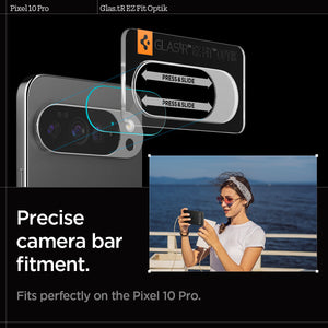 Spigen Pixel 10 Pro Lens Protector Optik EZ Fit (2 Pack) view 12