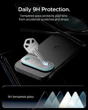 Spigen Optik EZ Fit Pro Camera Lens Protector for Pixel 11 (2 Pack) - Crystal Clear - image 6