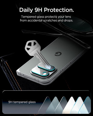 Spigen Optik EZ Fit Pro Camera Lens Protector for Pixel 11 Pro Fold (2 Pack) - Crystal Clear - image 6
