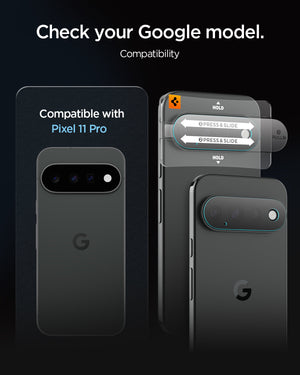 Spigen Optik EZ Fit Pro Camera Lens Protector for Pixel 11 Pro (2 Pack) - Crystal Clear - image 5