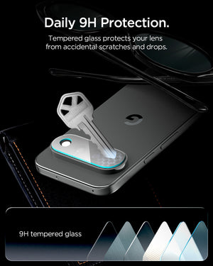 Spigen Optik EZ Fit Pro Camera Lens Protector for Pixel 11 Pro (2 Pack) - Crystal Clear - image 6