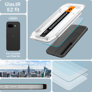 Spigen Pixel 9a Screen Protector GLAS.tR EZ Fit (2 Pack) view 8