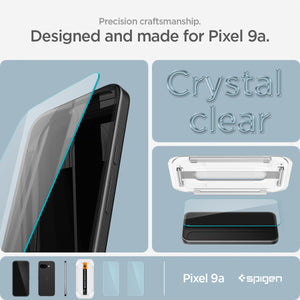Spigen Pixel 9a Screen Protector GLAS.tR EZ Fit (2 Pack) view 13