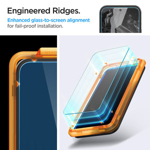 Spigen Google Pixel 8a Screen Protector – GLAS.tR AlignMaster (2 Pack) — Clear detail 9