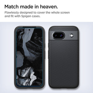 Spigen Google Pixel 8a Screen Protector – GLAS.tR AlignMaster (2 Pack) — Clear detail 6