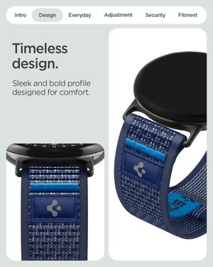Spigen Google Pixel Watch 5 (45mm) Band – Athlex Air - Active Navy Blue - official image 12