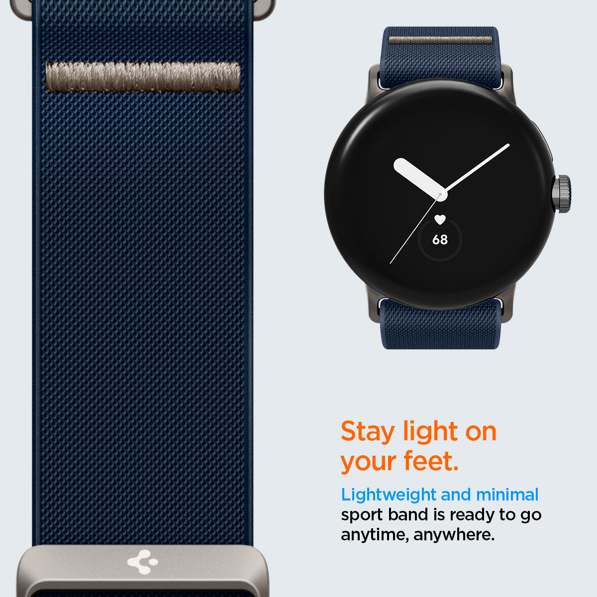 Spigen Google Pixel Watch 5 (41mm) Band – Lite Fit - Navy - official image 11
