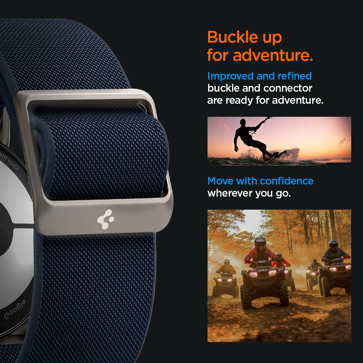 Spigen Google Pixel Watch 5 (41mm) Band – Lite Fit - Navy - image 7