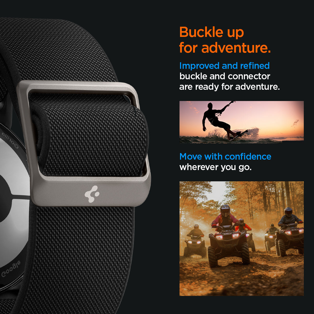 Spigen Google Pixel Watch 5 (41mm) Band – Lite Fit - Black - image 7