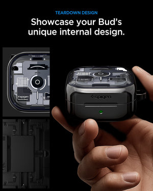 Spigen Galaxy Buds 4 Pro Case - Ultra Hybrid Zero One - Zero One Black - image 10