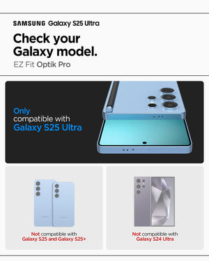 Spigen Galaxy S25 Ultra Lens Protector Glas.tR EZ Fit Optik Pro HD (2 Pack) view 8
