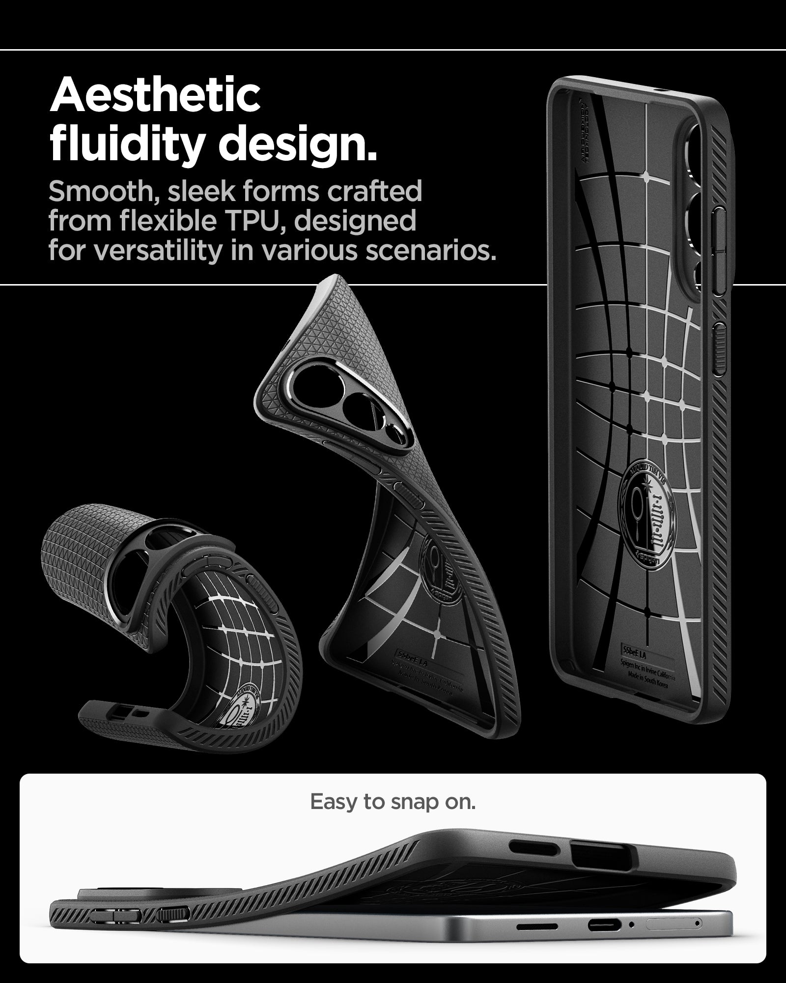 Spigen Galaxy S25 Edge Case Liquid Air view 16