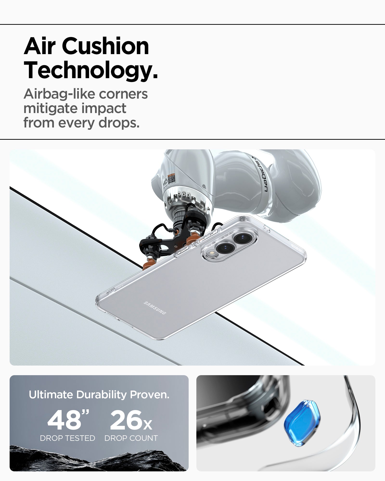 Spigen Galaxy S25 Edge Case Liquid Crystal view 17
